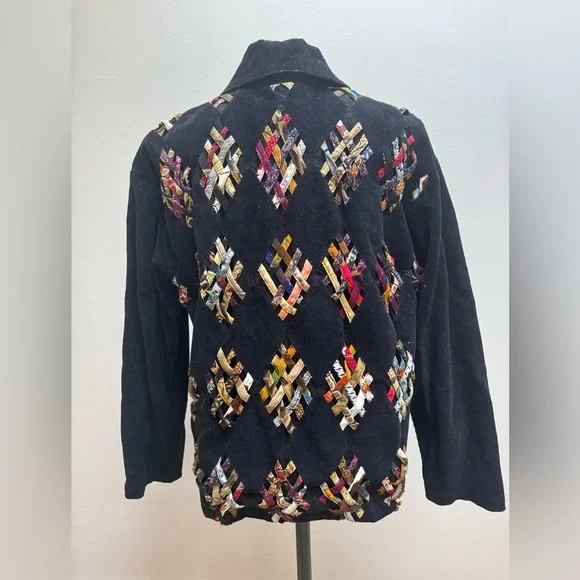 Vintage Soulmates Multicolor Patchwork Jacket- one of a kind - Picture 3 of 8